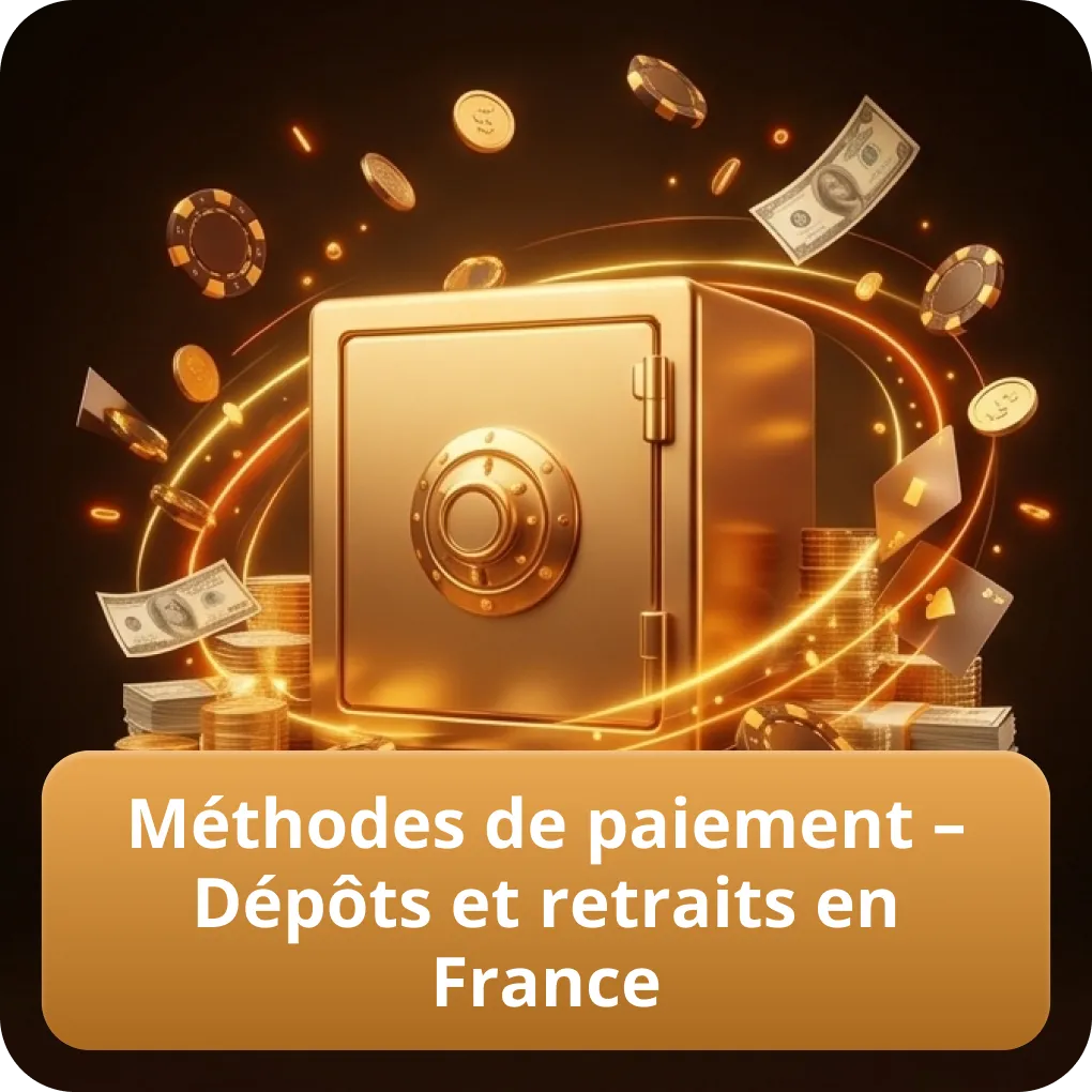 Méthodes de paiement Spinsy Casino France – dépôts et retraits