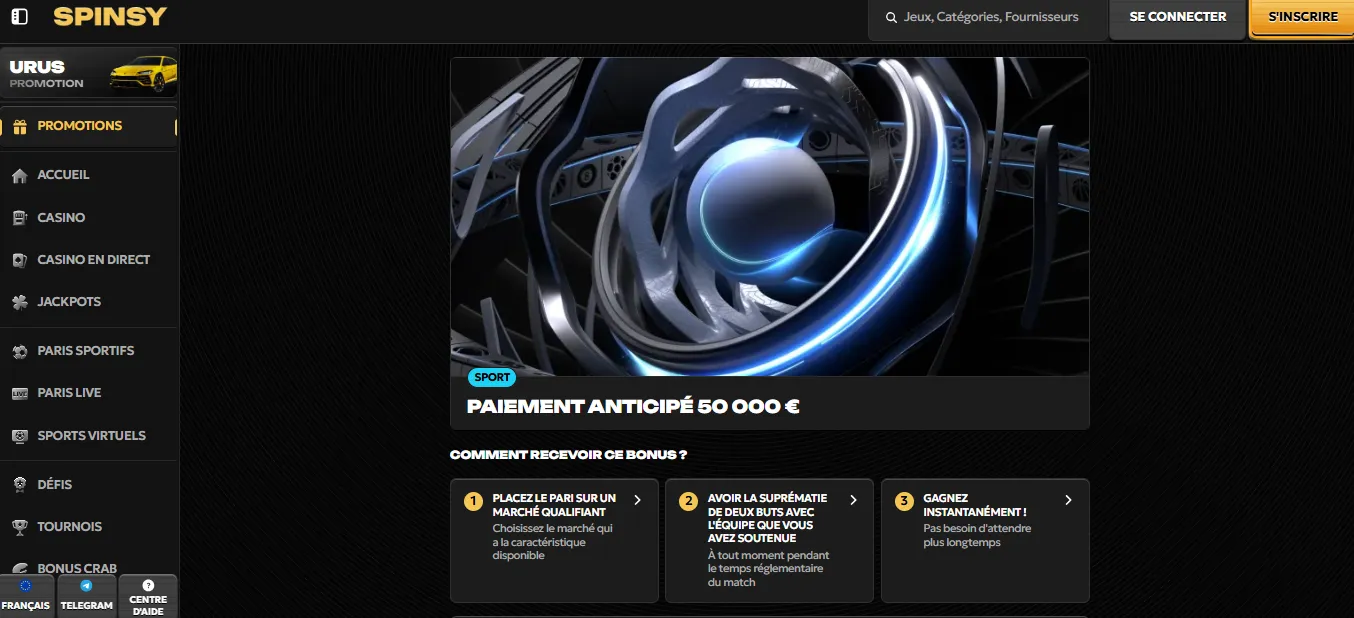 Jeu responsable et sécurité sur Spinsy Casino France